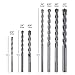 COMOWARE Concrete Drill Bit -7pcs Masonry Drill Bit Set Carbon Steel Carbide Tip Triangle Shank Best for Brick, Masonry, Concrete, Rock, Ceramic Tile, Cement, 3/16
