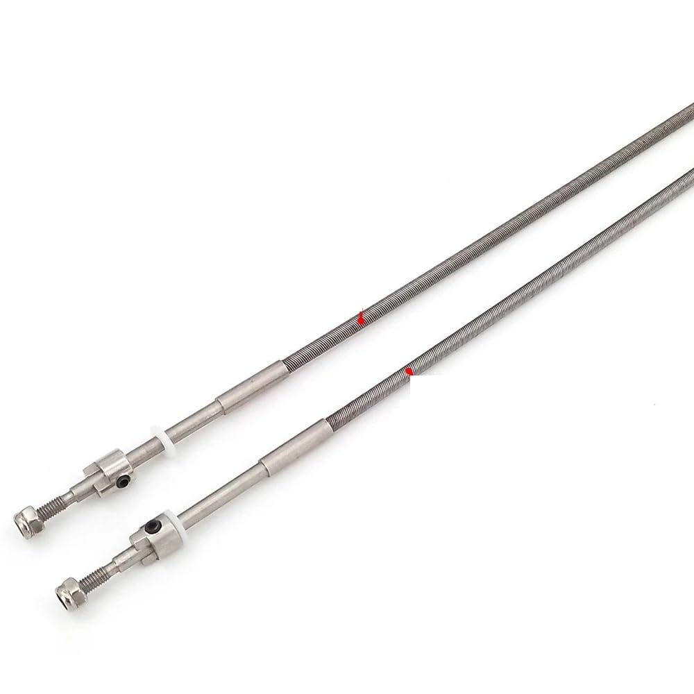 Zdalnie sterowana łódka RC elastyczny wałek 3.175mm 1/8 "34.5cm CW CCW Flex-Cable do łodzi motorowej RC MONO VEE katamaran wodnosamolot(1 set RH and 1set LH)