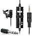 BOYA by M1 Lavalier Microphone for Smartphones Canon Nikon DSLR Cameras Camcorders Audio Recorder PC