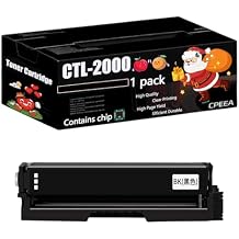 Compatible for Pantum CTL-2000K Toner Cartridge Work for Pantum CP2200DN CP2200DW CM2200FDN CM2200FDW Printers, with Chip, High Yield 2500 Pages, Clear Printing 1 Pack Black