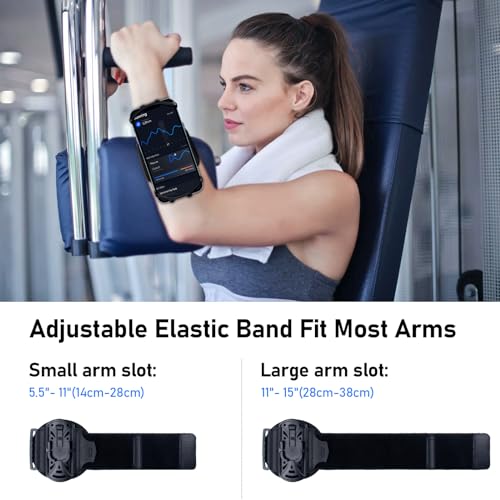 Smartphone-Armband HLOMOM abnehmbares Sportarmband für Training