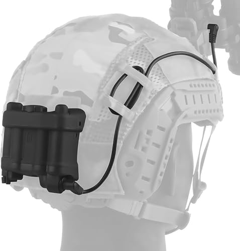 Taktisches N.VG A.N/P.VS-31 Batteriegehäuse ohne Funktion, Dummy-Modell, Jagd, Schießen, schnelles Airsoft-Helmzubehör, dekorative Requisiten (Black) Taktisches N.VG A.N/P.VS-31 Batteriegehäuse ohne Funktion, Dummy-Modell, Jagd, Schießen, schnelles Airsoft-Helmzubehör, dekorative Requisiten (Black)