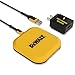 DEWALT Fast Wireless Charging Pad ? Type C Cable and AC Adapter Included ? 10W Max Qi Wireless Charger iPhone 14/13/12 Samsung Android ? Wireless Phone Charger Mat