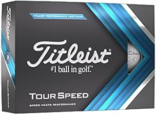 TITLEIST Tour Speed Golf Ball, White, One Size