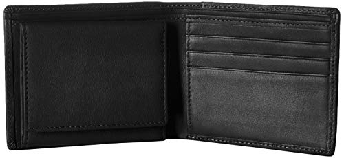 Royce Leather Men's RFID Blocking Bifold Wallet in Leather with Double Id Display, Black, One Size4