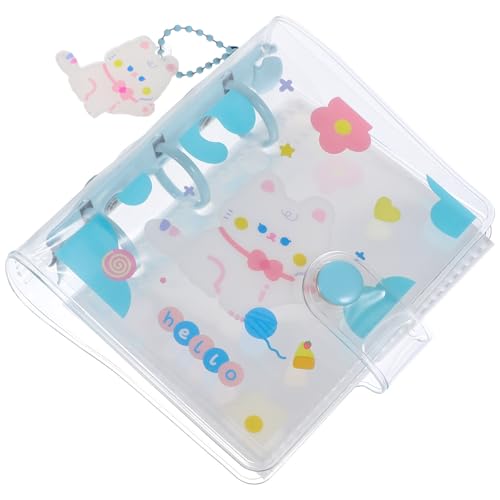 DECHOUS PVC���ʐ^�z���_�[ �ʐ^�W�A���o�� 10�����[�\ �ȒP���[��v�ȕ\�� ����g�p��N���X���C�g�����̃V���v���@�ׂȃf�U�C���̃J�[�h�A���o��