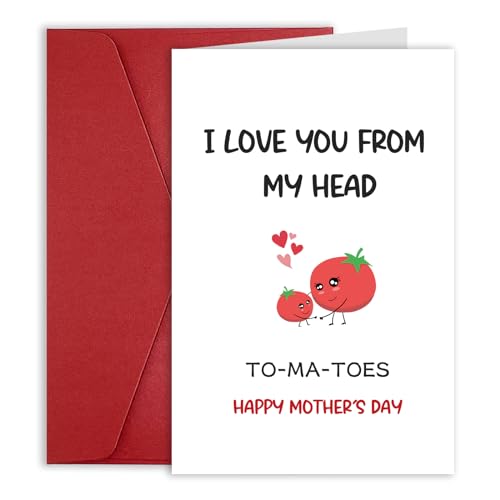 MOCO PAPER Funny Mother's Day Cards for Mom Grandma, Cute Mom Gift For Mothers Day, Mom Gift on Mothers Day from Son Daughter, Mothers Day Card Gift For Women Her