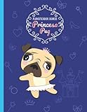  Planificador Diario Kawaii: Agenda diaria sin fecha con Diseño de Tapa PUG KAWAII  365 Páginas para Organizar tus días