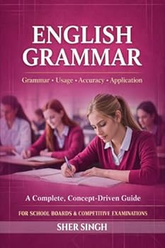 Hardcover English Grammar: Comprehensive and Exam Oriented Book