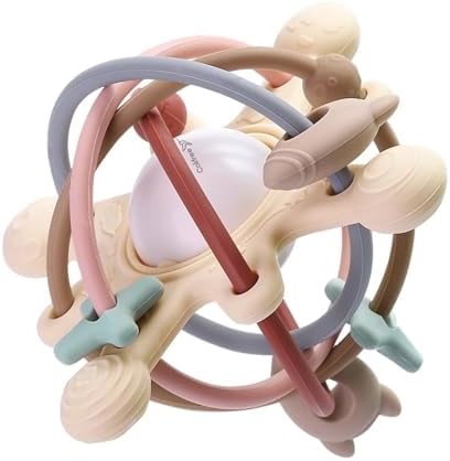 Colifree® - Mordedor bebé sonajero, blandito y de fácil agarre, j...