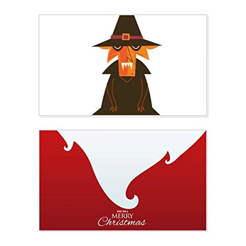 Carte de Noël vintage à envoyer en famille pour un Happy Holiday magique