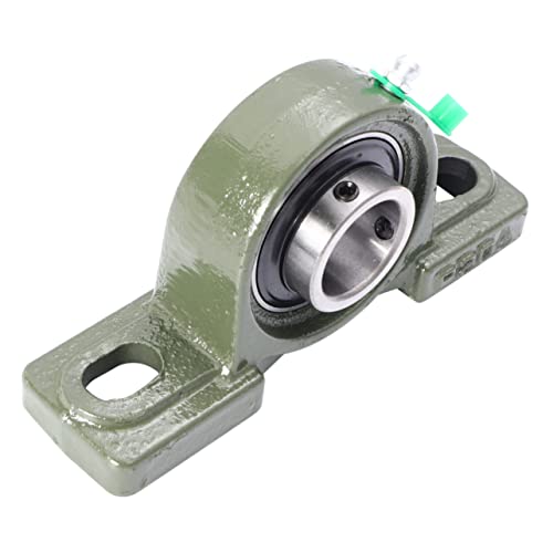 Roulement auto-réglable CNC palier sphérique fonte verte double-boulon