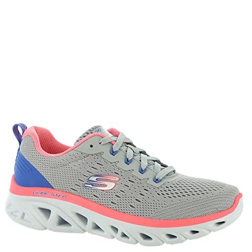 Skechers Sport Women's Women's Fresh Charm Sneaker, LGMT=Light Grey Multi, 82