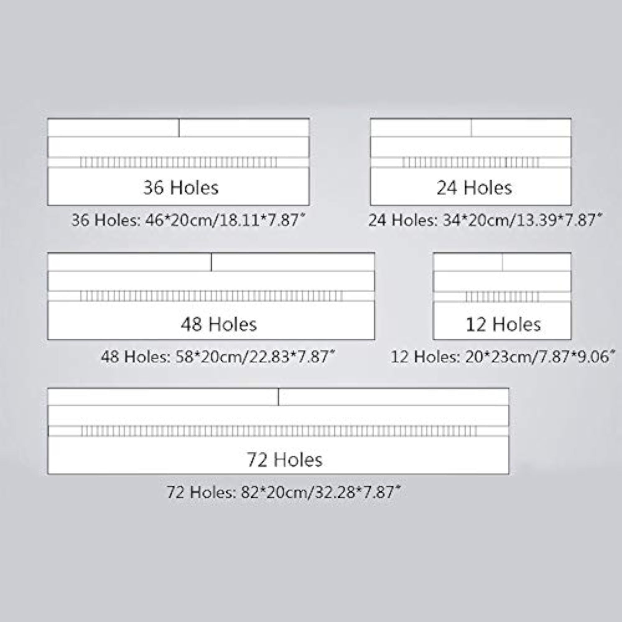Canvas Roll Up Pencil Case - 72 Slot Fabric Wrap Organizer