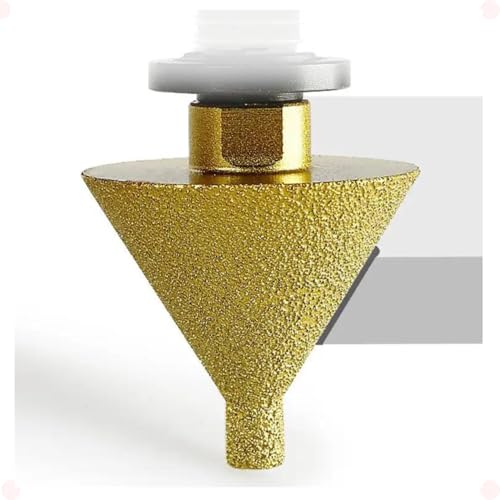 Broca de Chanfro 50mm Ferramenta de Diamante para Chanfrar e Polir, Broca Cônica Externa, Areia Diam