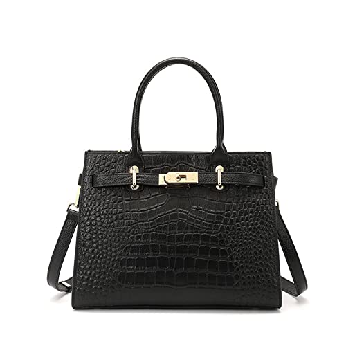 Bolsos Universidad Mujer Grande Moda Cuero Gran Capacidad Bolso de Mano Trabajo Cover