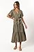 Petal & Pup Women's Barker Dress, Olive