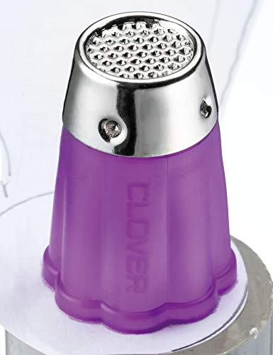 Clover I Sew For Fun Protect'n Grip Thimble, Purple #TOP1