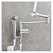 In-wall Single Cold Water Faucet Foldable Faucet Mop Pool Laundry Pool Pressurized Washing Woman Washer Faucet Set - Kitchen Sink(F)