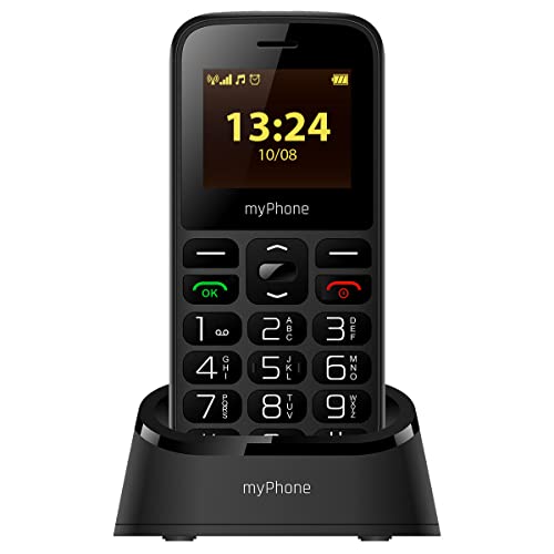 MP myPhone Halo A+ Senior Mobil med Laddningsstation och SOS-knapp