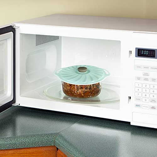 6 Pack Silicone Lids, Reusable Silicone Bowl Covers, Heat Resistant Microwave Covers, Silicone Suction Covers For Food Storage, Fits Cups, Bowls, Plates, Pots, Dishwasher Safe-Green #TOP4