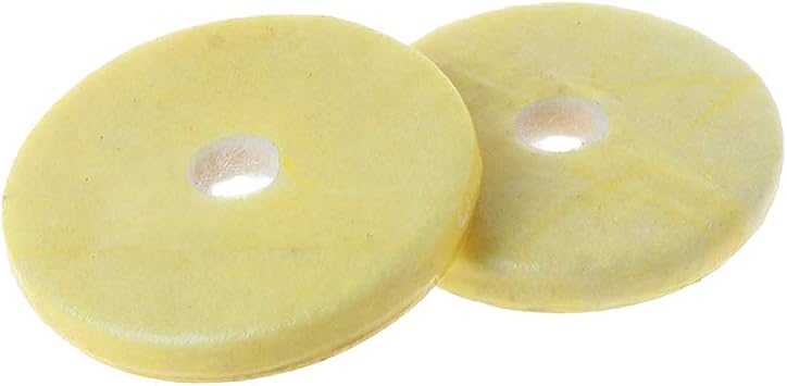 Pack of 16 Flute Pads, Flute Pads Set Replacement Accessories for Flutes Great Leather Pad