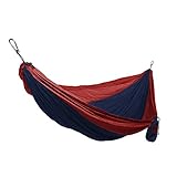 Grand Trunk Double Parachute Nylon Print Hammock with Carabiners and Hanging Kit