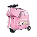 Airwheel SQ3 Kids Elektrogepäck fahrbarer Kinder-Trolley Koffer, rose, x,