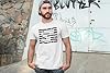 Everything Is Fine Trust Your Government T Shirt Censored Text Graphic Funny Sarcastic Streetwear Adult Tee Black XXL Style 1 #2