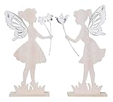 dekorativ im Garten oder auf dem Garten-Tisch, als Deko auf einem Sideboard oder für die Fensterbank. Für alle Feen und Feen-Fans dieser Welt, z.B. auch ein hübsches Geschenk zur Gartenparty