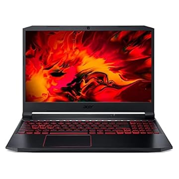 Notebook Gamer Acer Nitro 5 (Ryzen 7 / 4800H / 8GB DDR4 / 256GB SSD + 1TB HDD/Placa de Video GTX1650 4GB / Teclado Retroiluminado Vermelho/Tela de 15.6" IPS FHD/Windows 11 Home) Preto