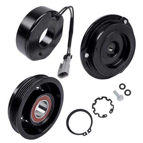 TEKKOAUTO AC Compressor Clutch Kit Replacement for Chevy Avalanche Silverado Suburban GMC Savana Sierra Yukon Cadillac Escalade Hummer H2 H3 5.3L 6.0L 6.2L by TEKKOAUTO - Image 5