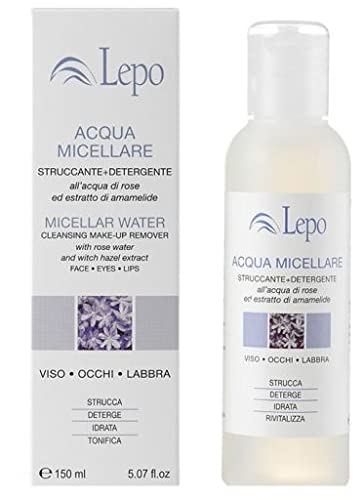 Eau micellaire démaquillant visage yeux lèvres LEPO lotion nettoyante 150 ml