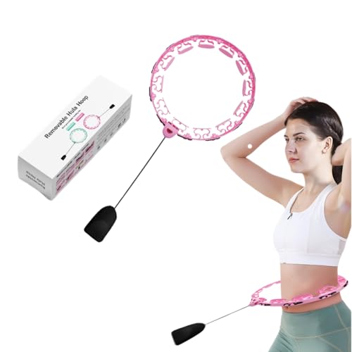 フラフープ ダイエット 落ちないフラフープ 組み立て式 360°自由調節 自動回転 大人用 子供用 エクササイズ用 腹筋 ウエスト回し 脂肪燃焼 室内運動 新体操 用品