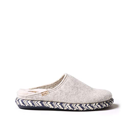 Miri-FP - Crudo, 38EU - Zapatilla de casa para Mujer Hecha en...