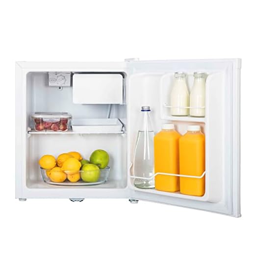 Hisense RR55D4AW1 - Mini Bar, Frigorífico Pequeño, 42L de Capacidad Neta, 51 Cm Alto, Table Top, Una Puerta Reversible, Clase A+, Bajo Encimera, Color Blanco, Silencioso