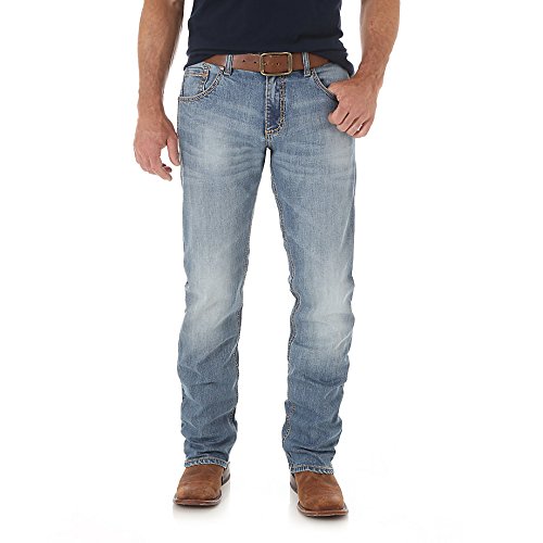 Image of Wrangler Men's Retro Slim Fit Straight Leg Jean