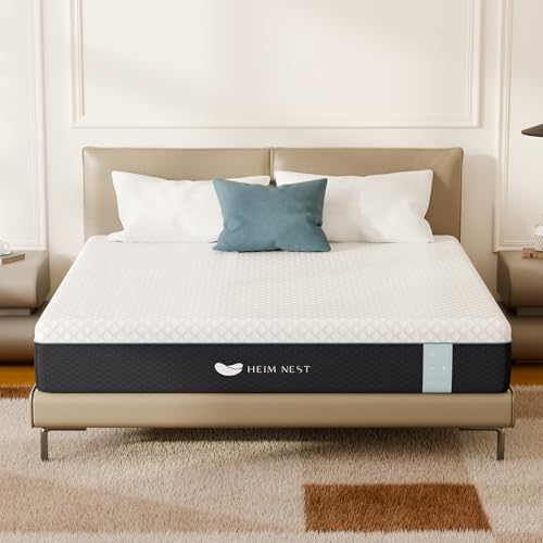 HEIM NEST 12-Inch Queen Gel Memory Foam Mattress