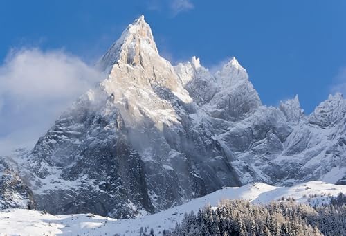 adrium Cuadro acrílico de 130 x 90 cm Mont Blanc Chamonix (49984358)