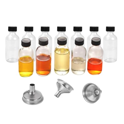 Botellas de jengibre – Tarros de de vidrio de 60 ml, soportes sellados para líquidos, frascos compactos para bebidas, kit de mini botellas multiusos para cocina, preparación de comidas