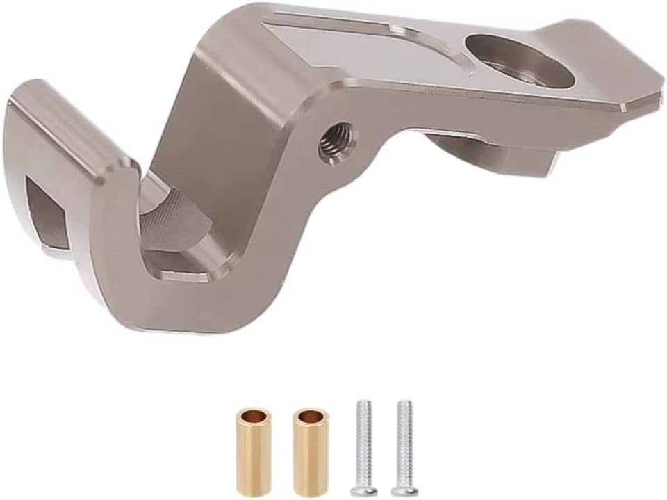 RC Car Accessories Compatible With MJX For Hyper Go 16208 H16H Rc Car Upgrade Modification Accessories Parts Metal Body Shell Locker(Silver)