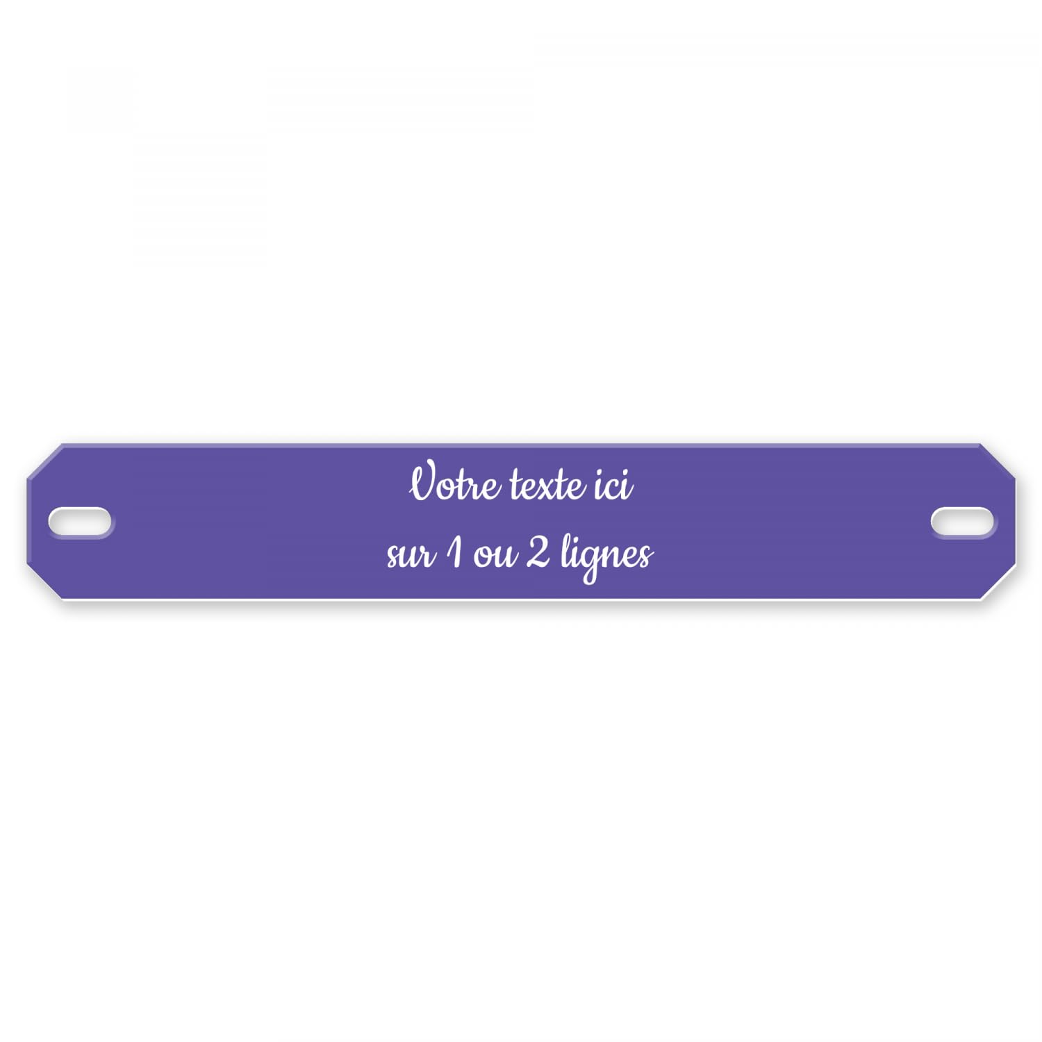 Inter De Plaque Funéraire Gravé Personnalisable 14x2 Cm - Or Brossé - Épaisseur 1,6mm - Hommage Personnalisé