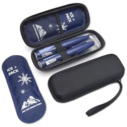 Estojo Térmico Gelo Reutilizável Medicamento Portátil Viagem