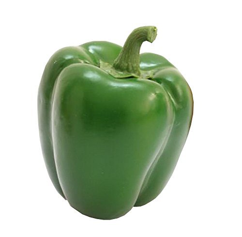Best Artificial 10cm Green Weighted Bell Pepper Vegetable Fruit