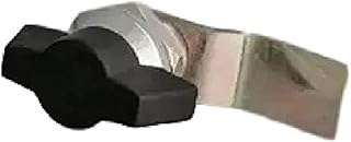 KEYMAN Steel Panel Lock Knob Type KTISN - Black and Silver finish Price In India