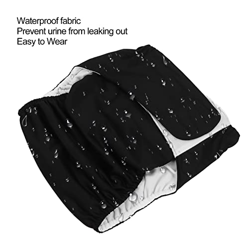 Fralda de pano, elástica, flexível, respirável, impermeável, portátil, lavável, fralda de pano para