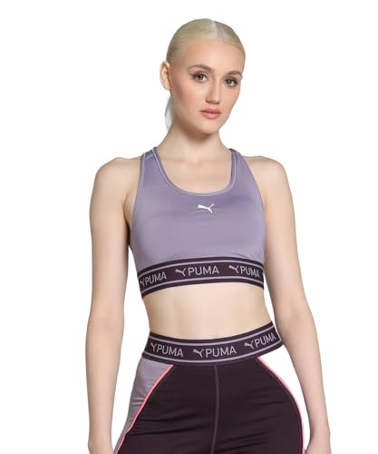 PUMA Kadın 4KEEPS ELASTIC BRA - P-Pale Plum Sports Bras L