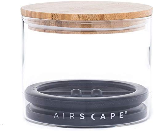AirScape Planetary Design Borosilicate Glass Coffee Canister, Food Storage