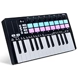 2. Compact et portable : Avec son mini-piano-clavier, le contrôleur MIDI M-VAVE est compact et portable, ce qui en fait le compagnon idéal pour la production musicale en déplacement. Emportez vos rythmes et mélodies partout et à tout moment. Vous pouvez le connecter sans fil à votre appareil via BT sans fil, batterie intégrée de 2000 mAh qui peut fonctionner pendant environ 18 heures