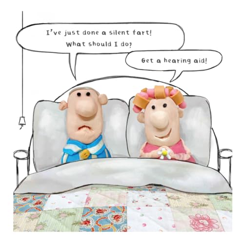 Model Family, Birthday Card for Him, Get a Hearing Aid!, Funny Birthday Card for Male, Multi-Coloured